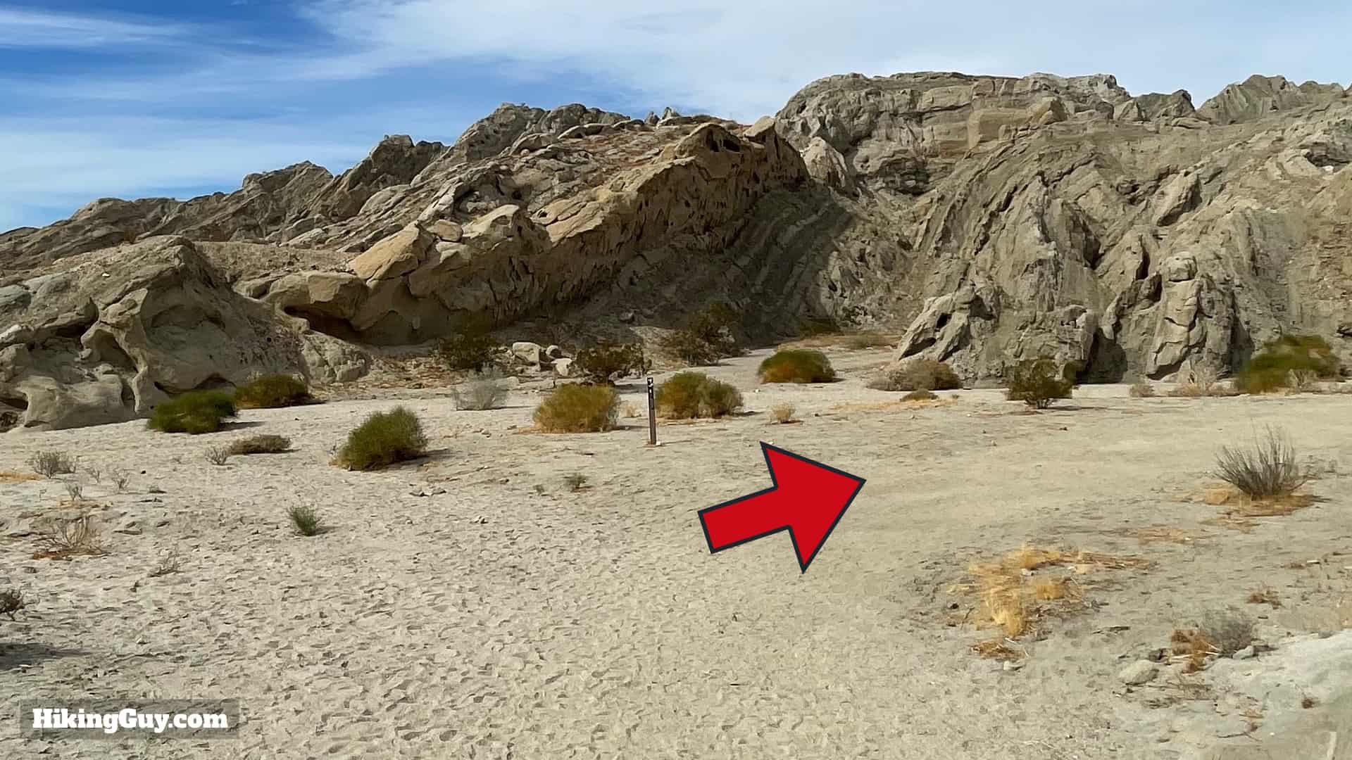 East Indio Badlands Trail Directions 25