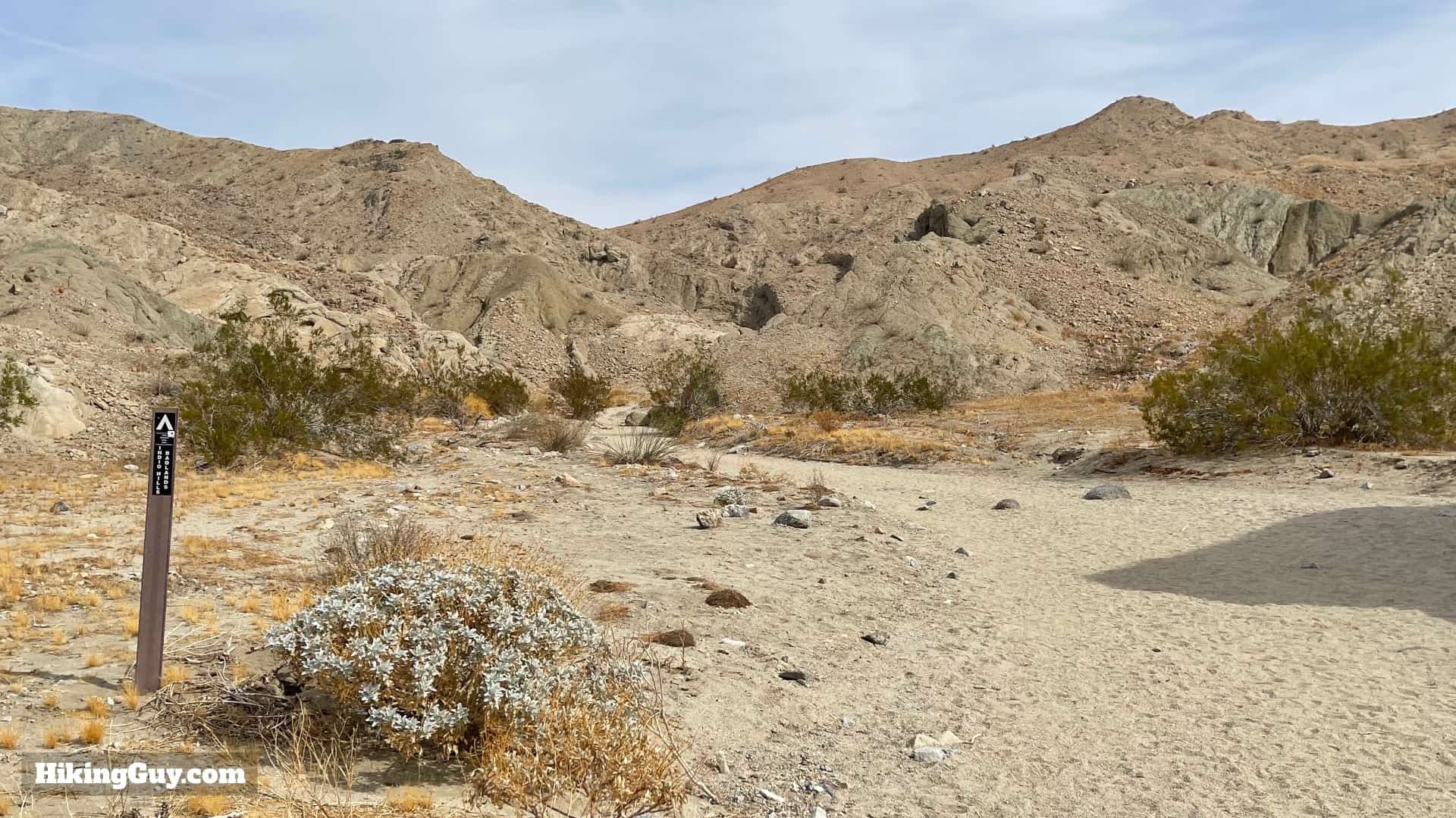 East Indio Badlands Trail Directions 26