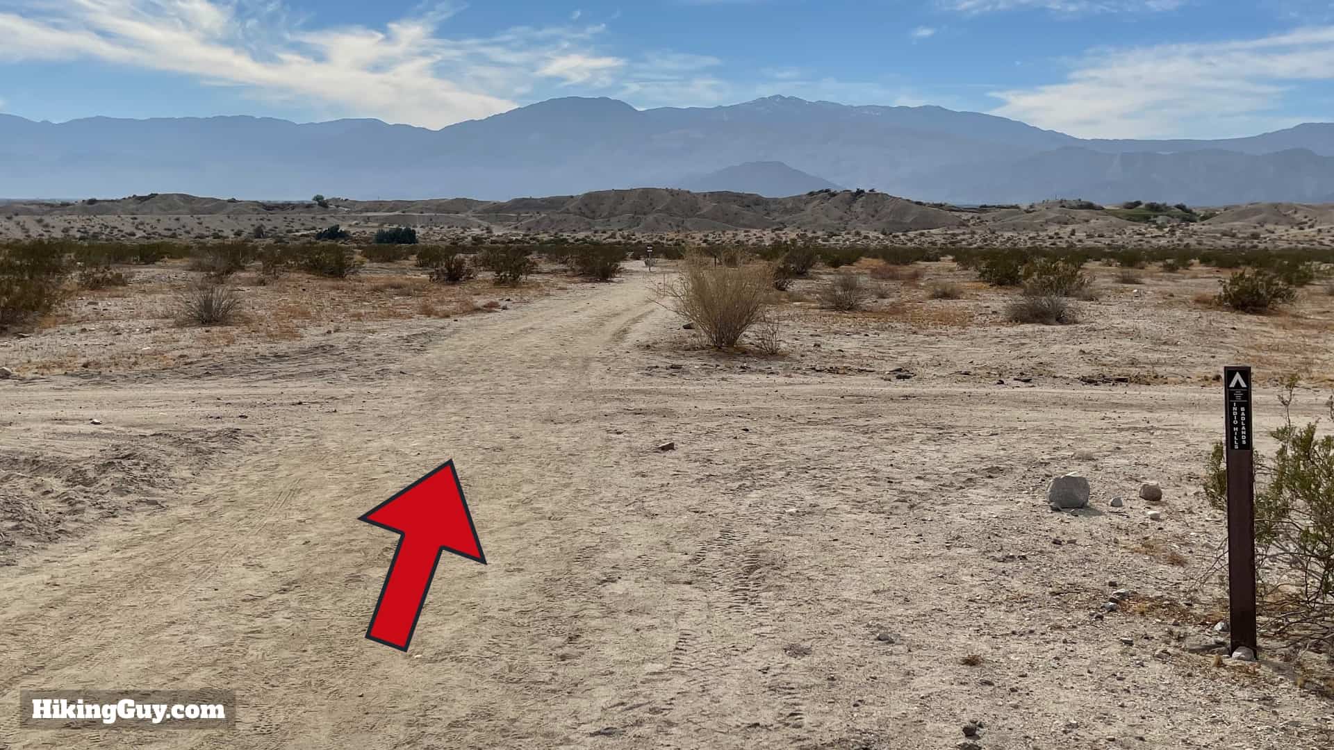 East Indio Badlands Trail Directions 37