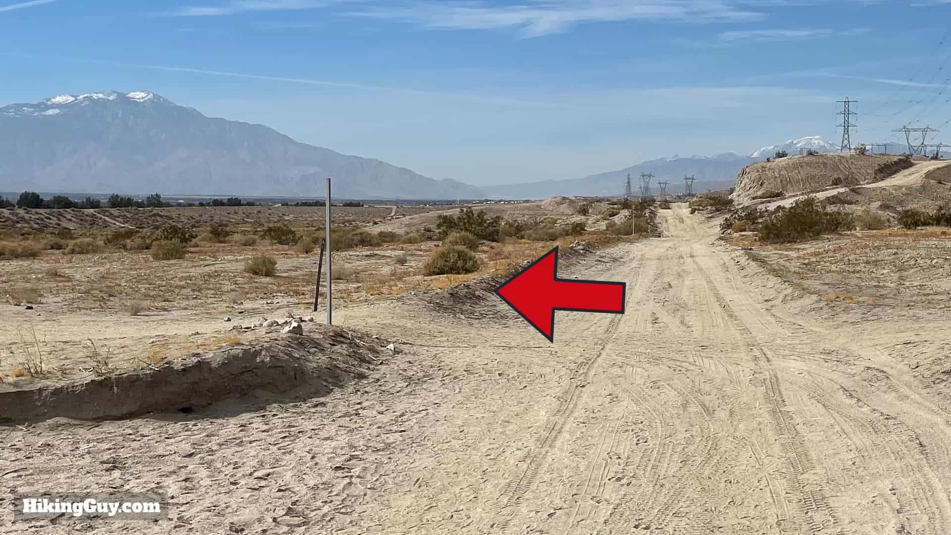 East Indio Badlands Trail Directions 40