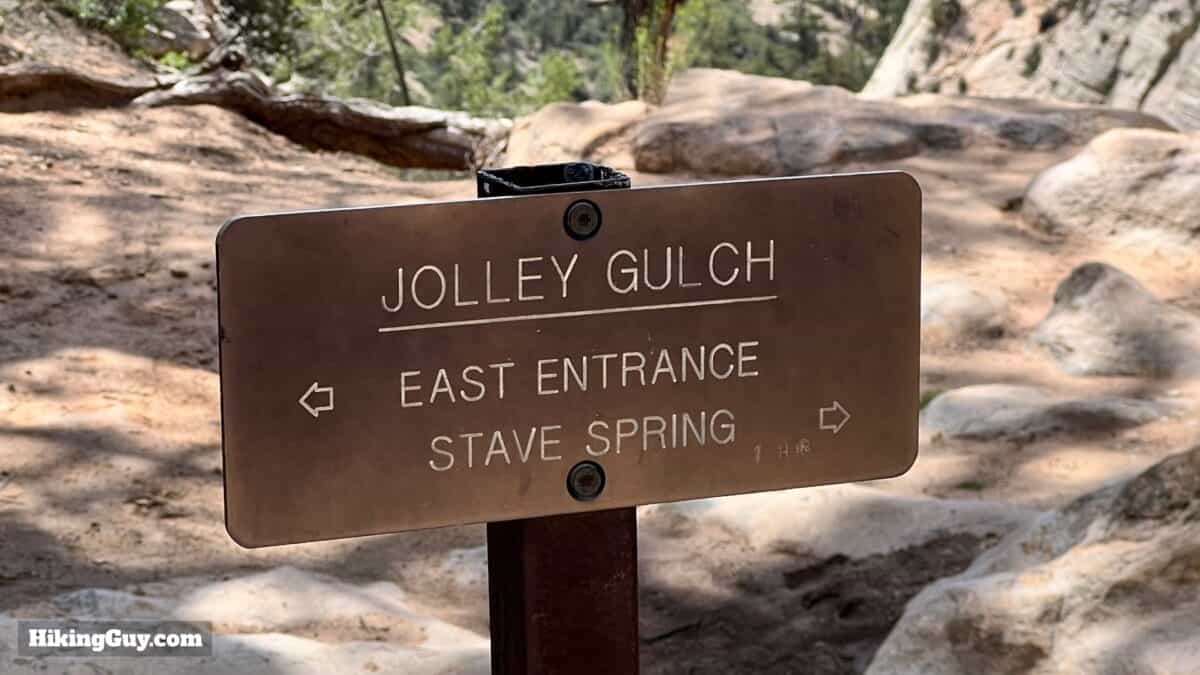 East Rim Trail To Jolley Gulch Directions 18