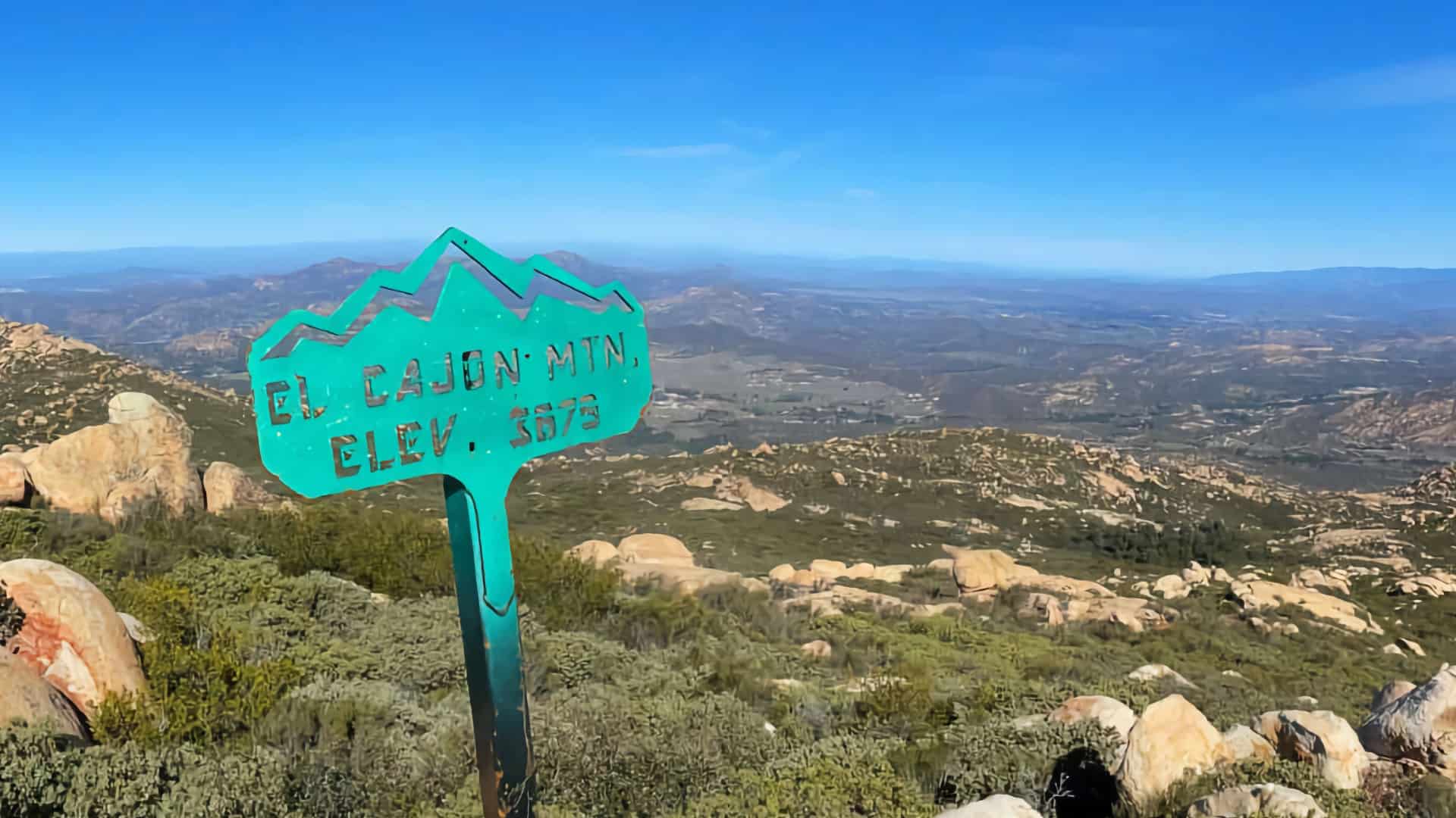 El Cajon Mountain Trail Guide