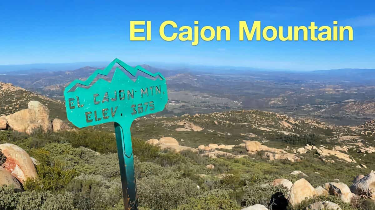 El Cajon Mountain Trail Guide