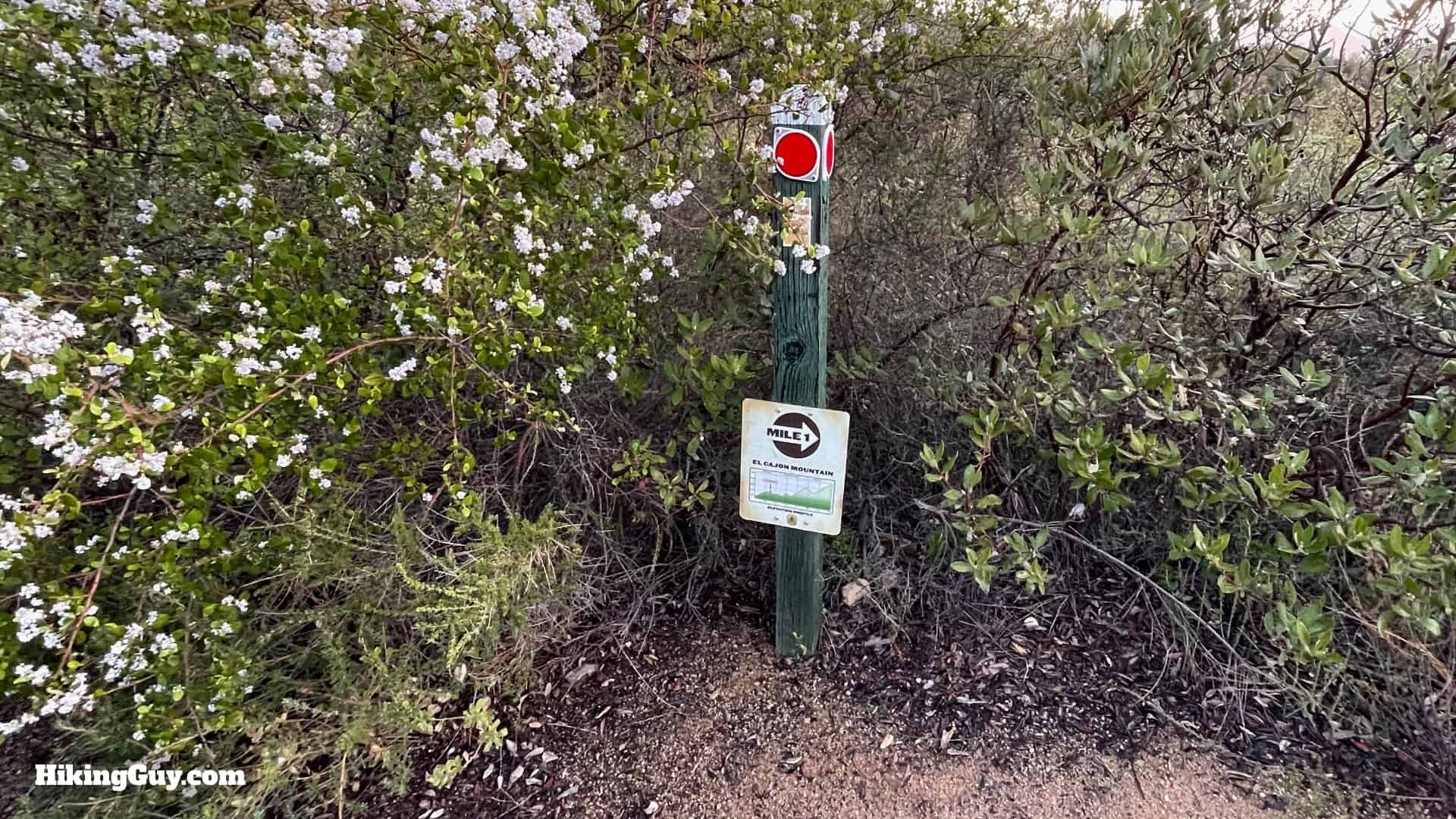 El Cajon Trail Directions 18