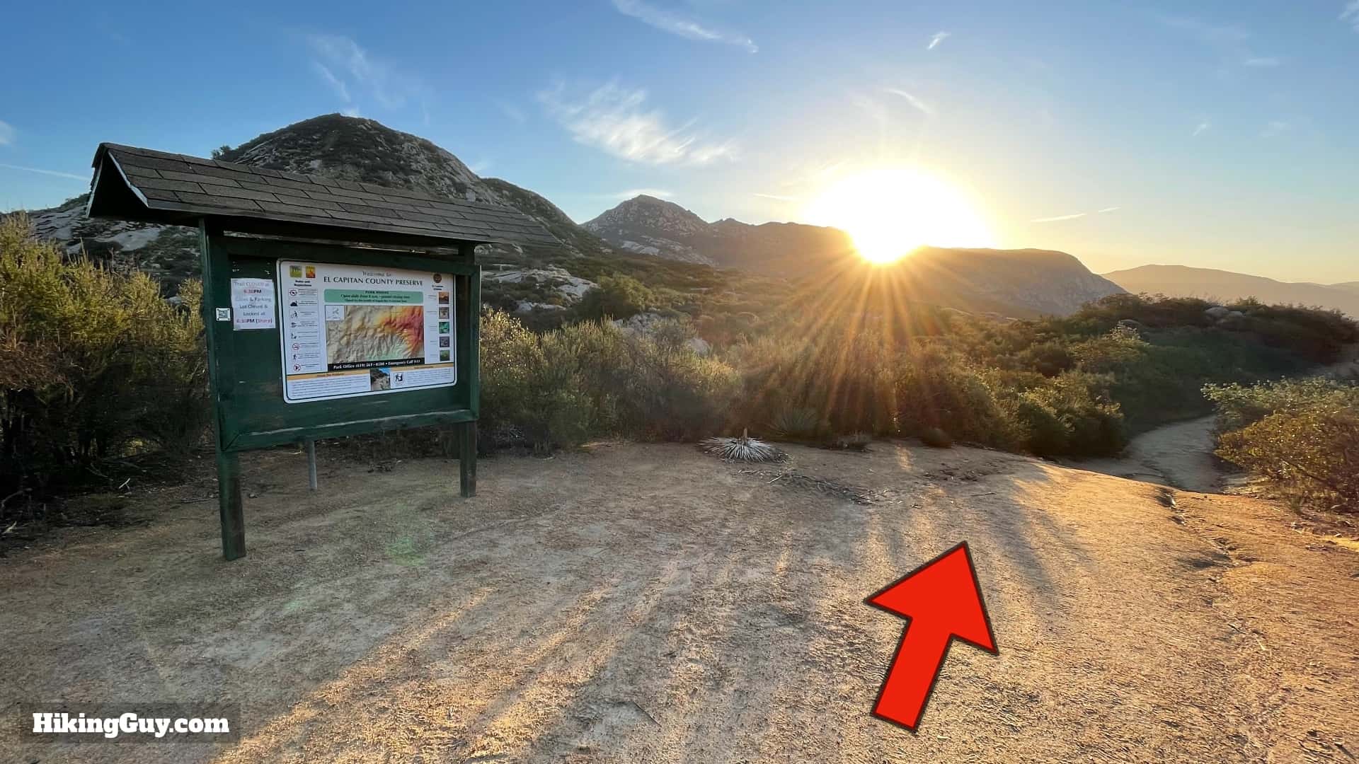 El Cajon Trail Directions 21