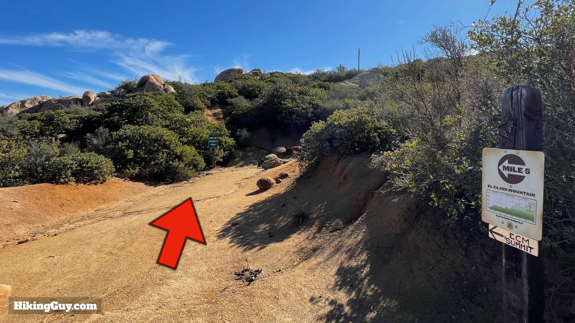 El Cajon Trail Directions 48