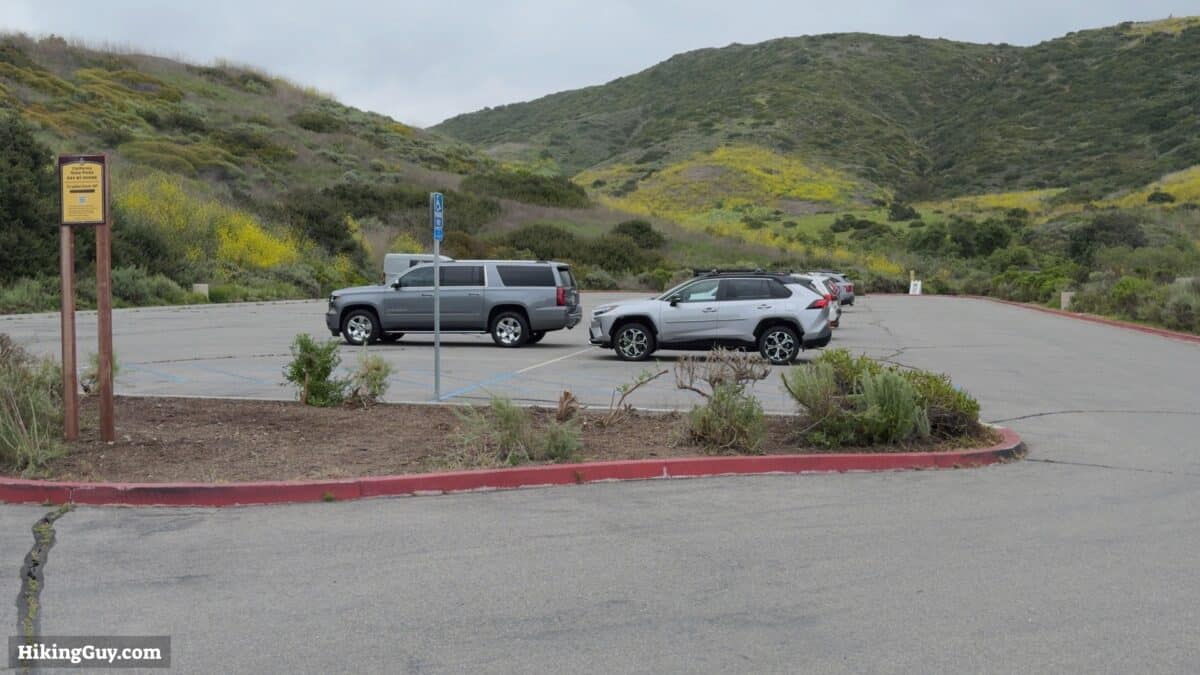 El Moro Canyon Hike Parking 3