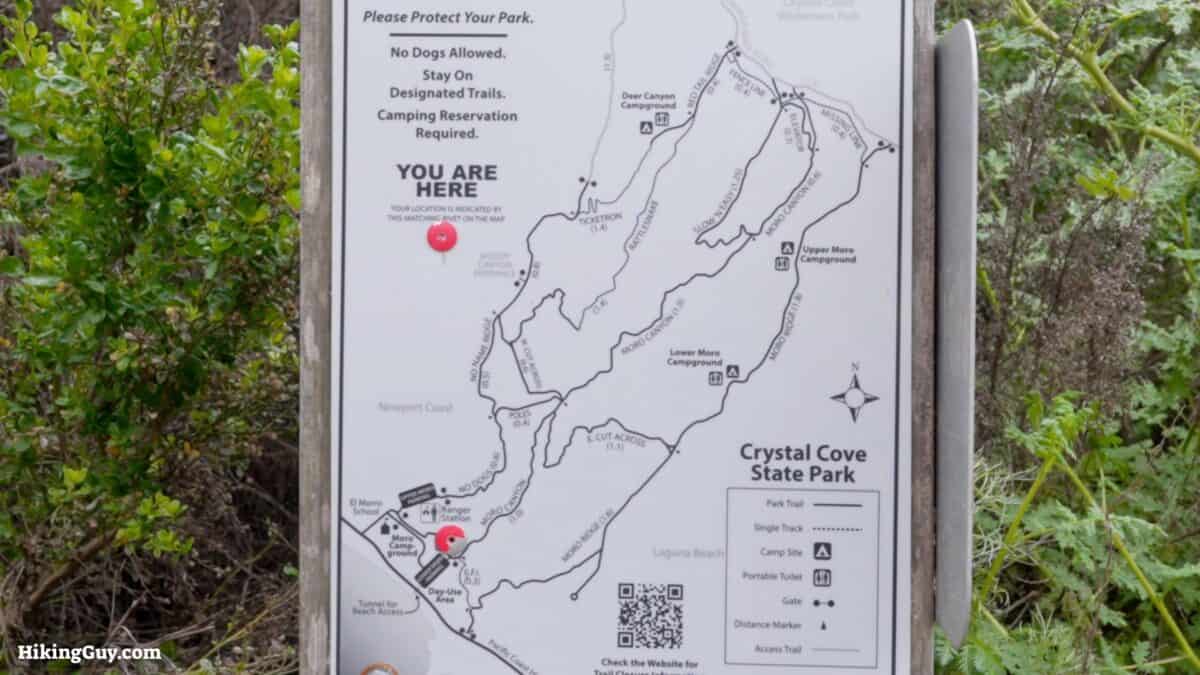 El Moro Canyon Hike Trail Maps