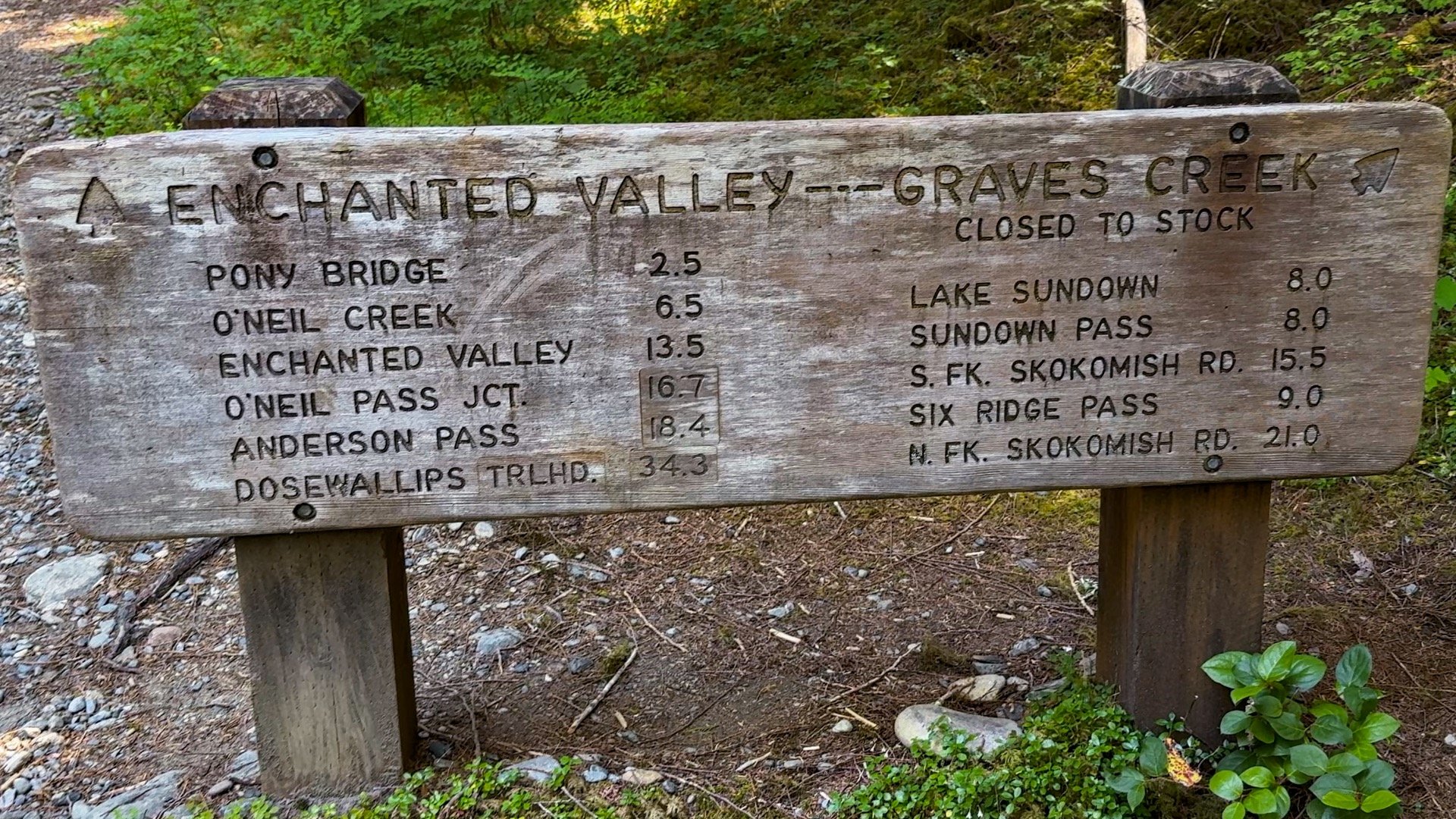 Enchanted Valley Chalet Sign
