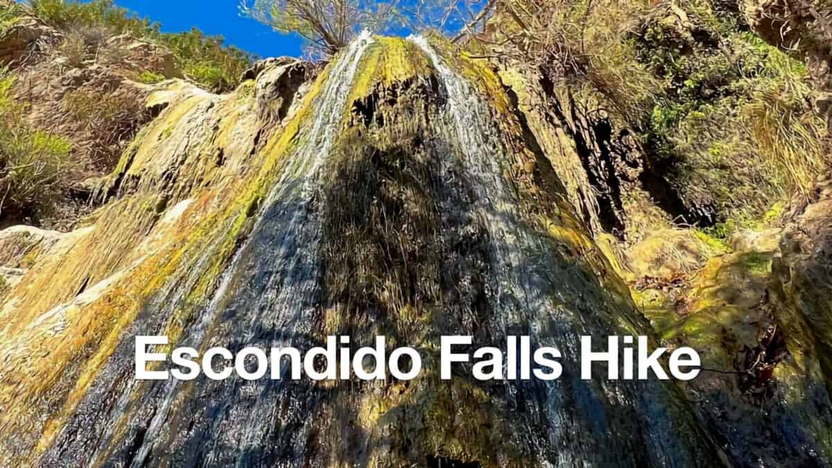 Escondido Falls Hike