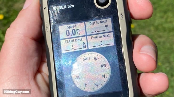 Walk with an Outdoor GPS Unit - Garmin eTrex 32x 