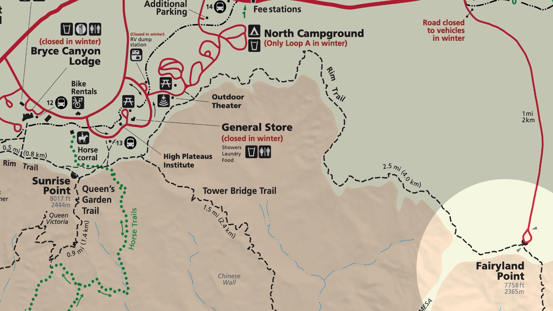 Fairly Land Loop Start Map