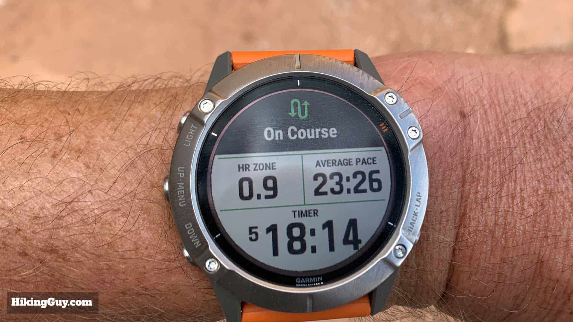 Fenix 6 Navigation Step 7