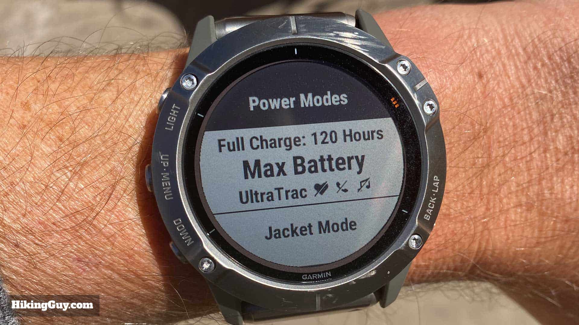 Fenix 6 Power Modes