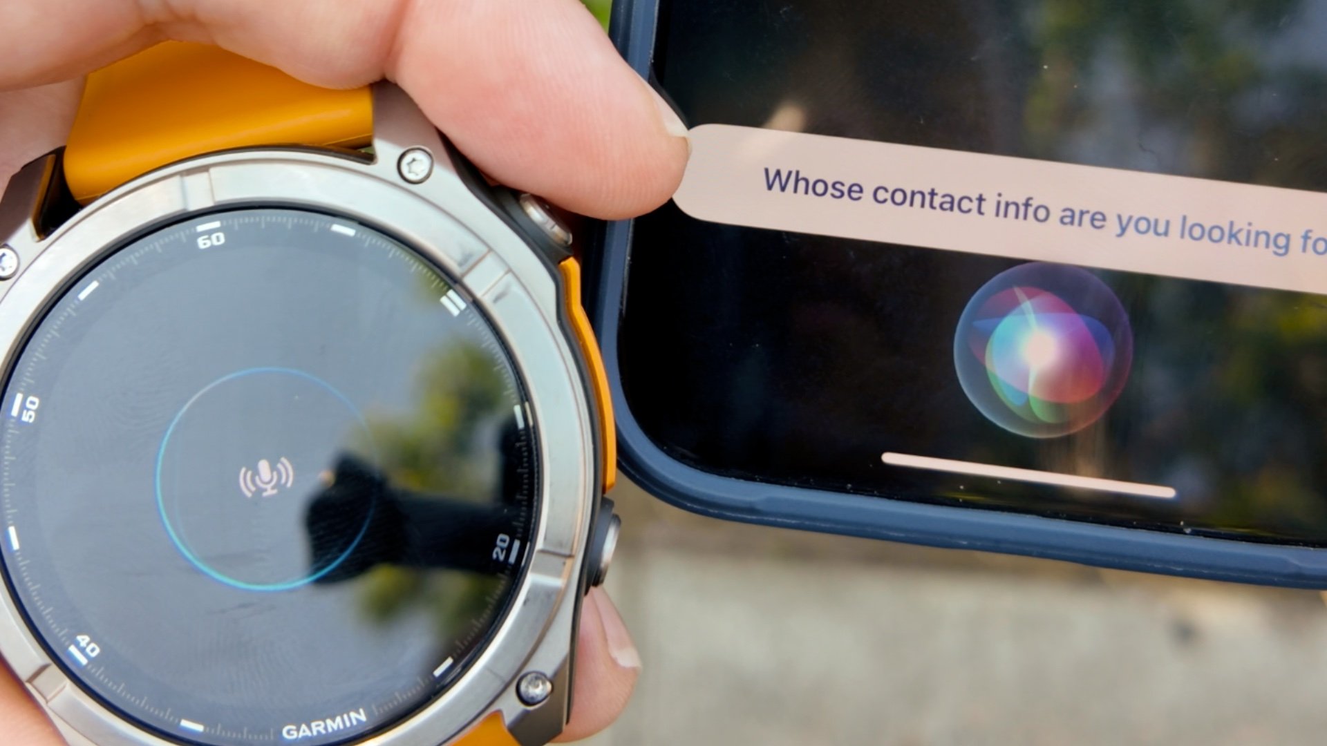 Fenix 8 Phone Control