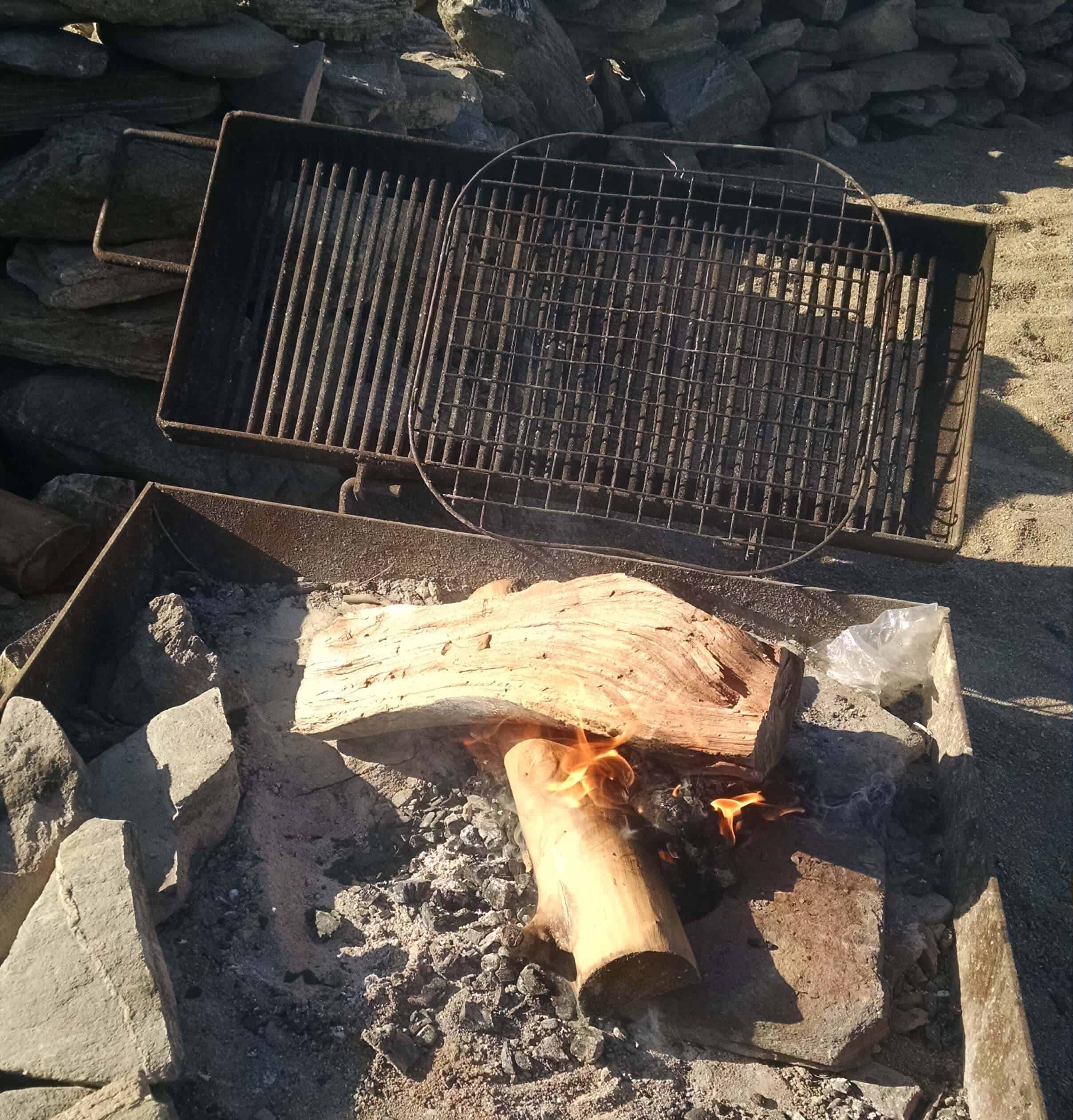 Fire Pit At Parsons Landing