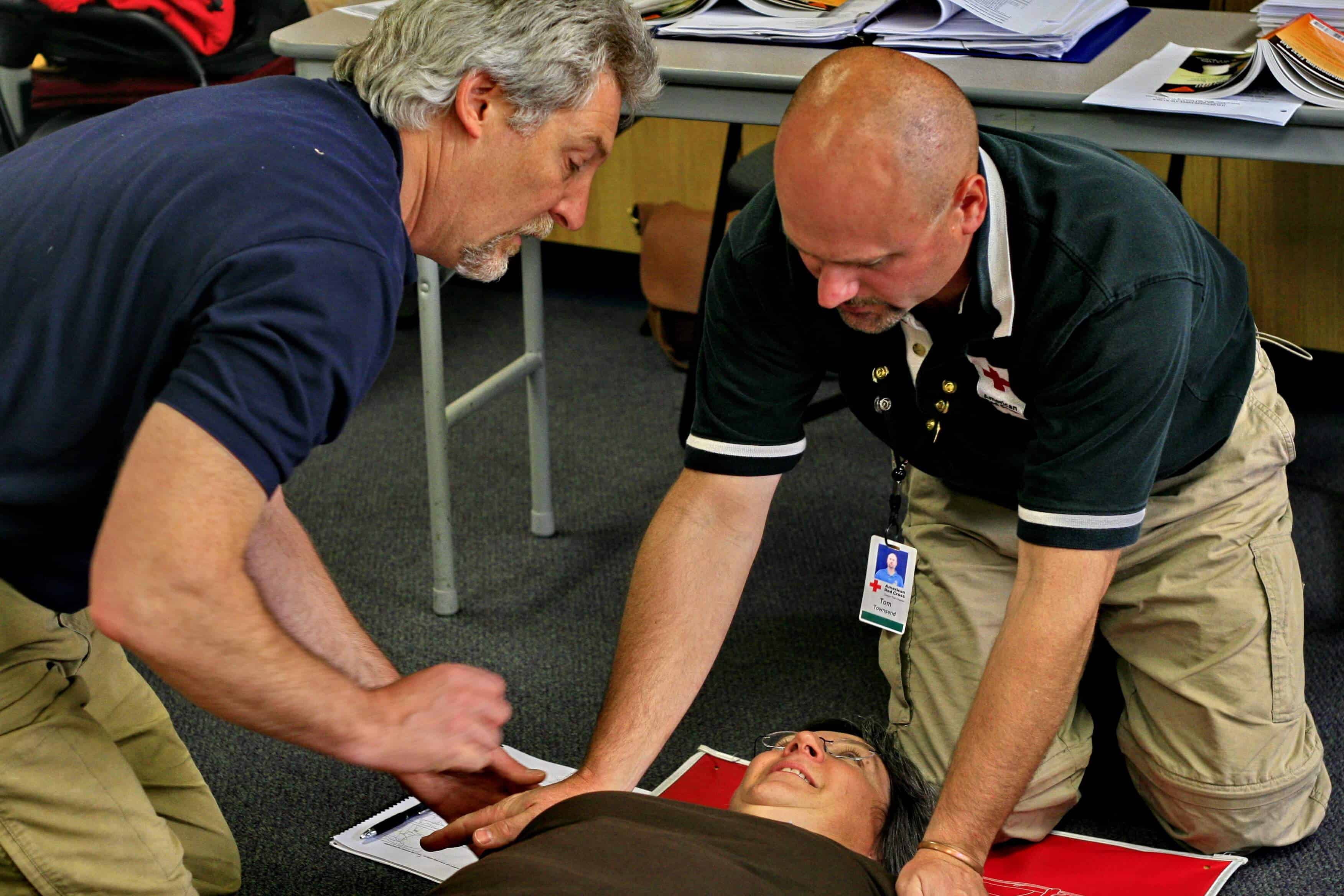 first aid class