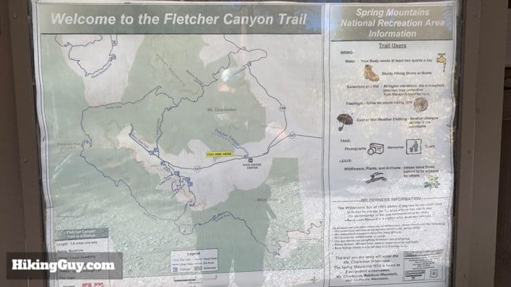Fletcher Canyon Trail Directions 6