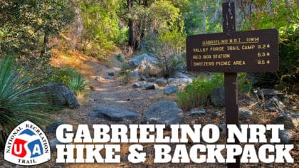 Gabrielino Trail (NRT) Guide