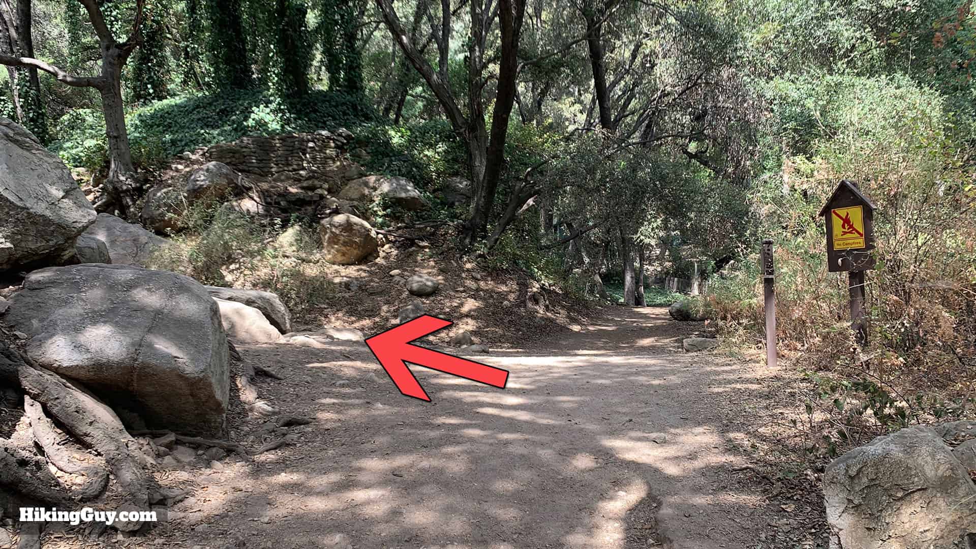 Gabrielino Trail Westbound Directions 10