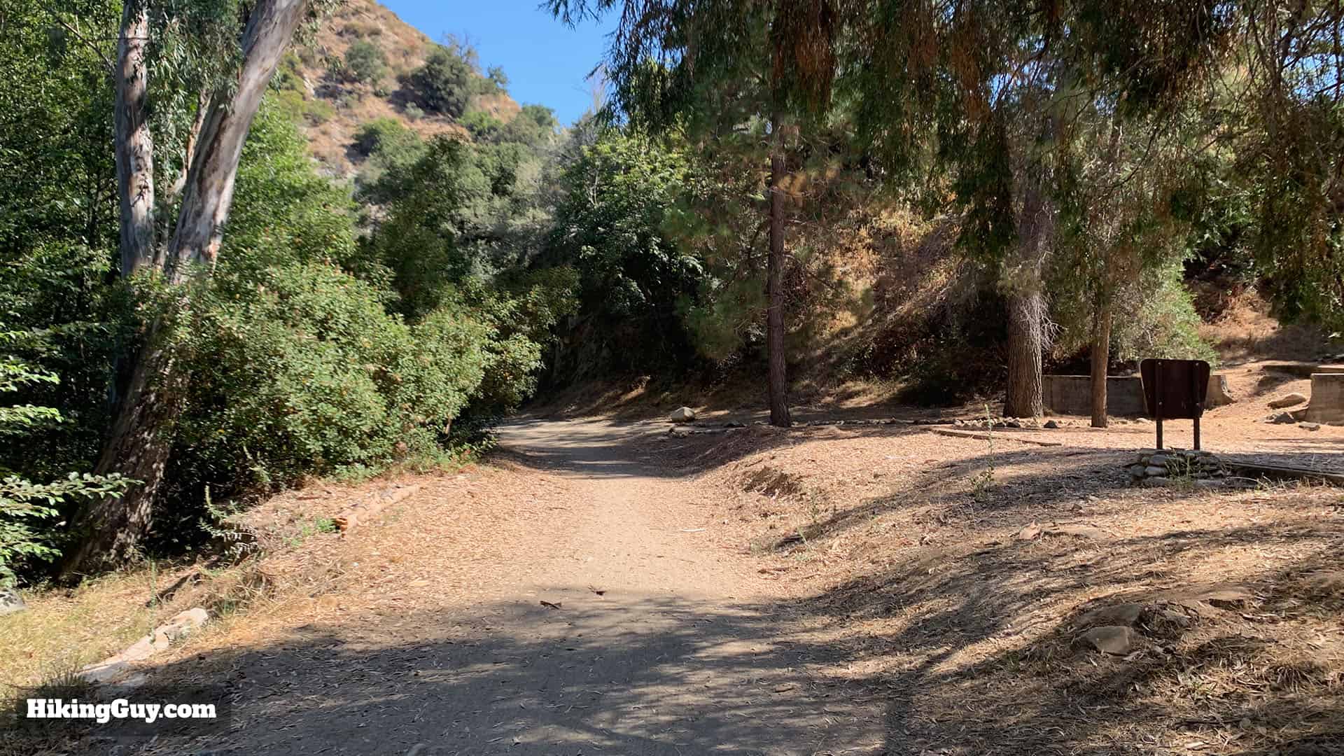 Gabrielino Trail Westbound Directions 100