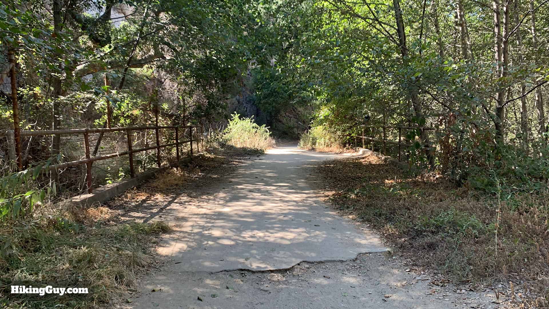 Gabrielino Trail Westbound Directions 102