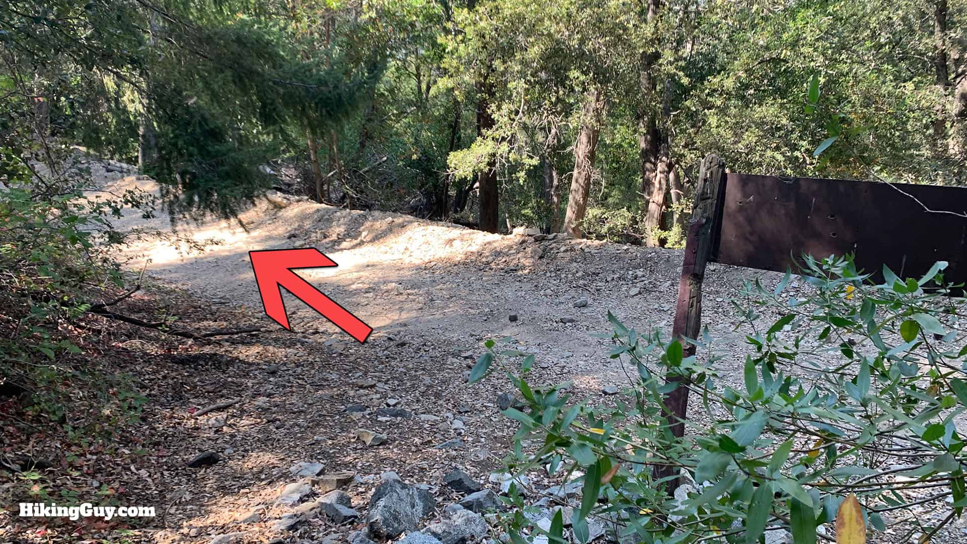 Gabrielino Trail Westbound Directions 32