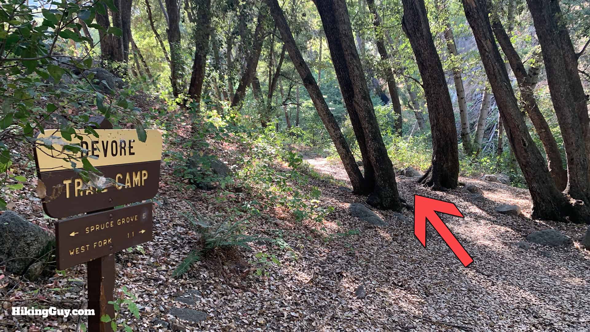 Gabrielino Trail Westbound Directions 39