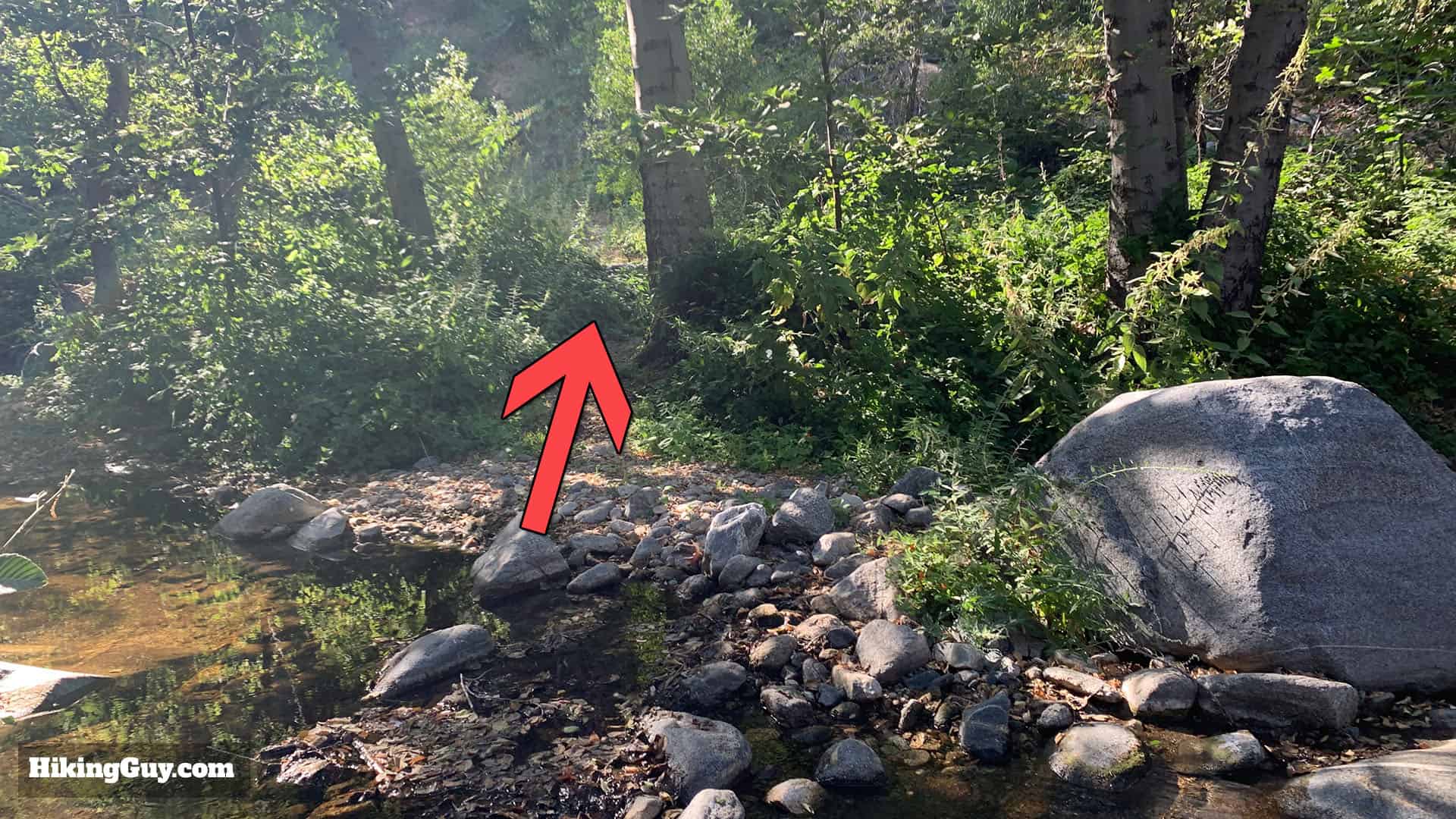 Gabrielino Trail Westbound Directions 43