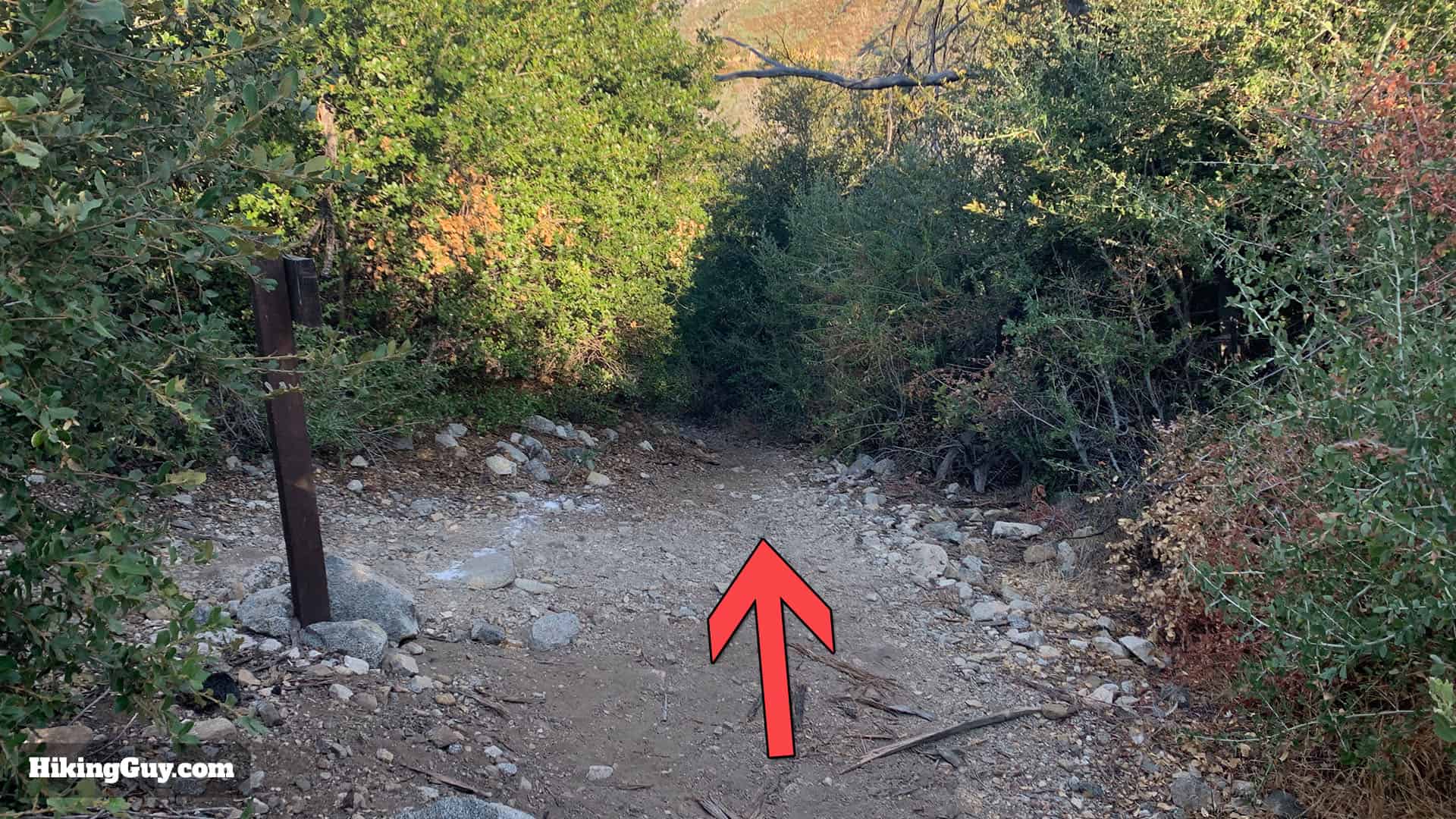 Gabrielino Trail Westbound Directions 59