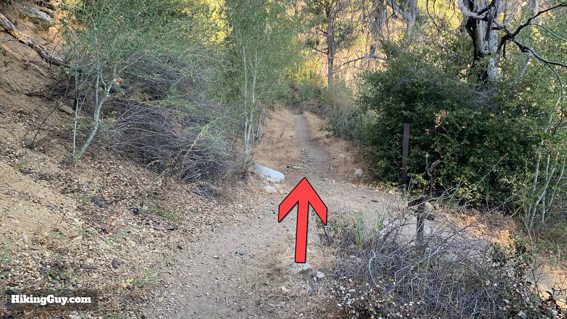 Gabrielino Trail Westbound Directions 61