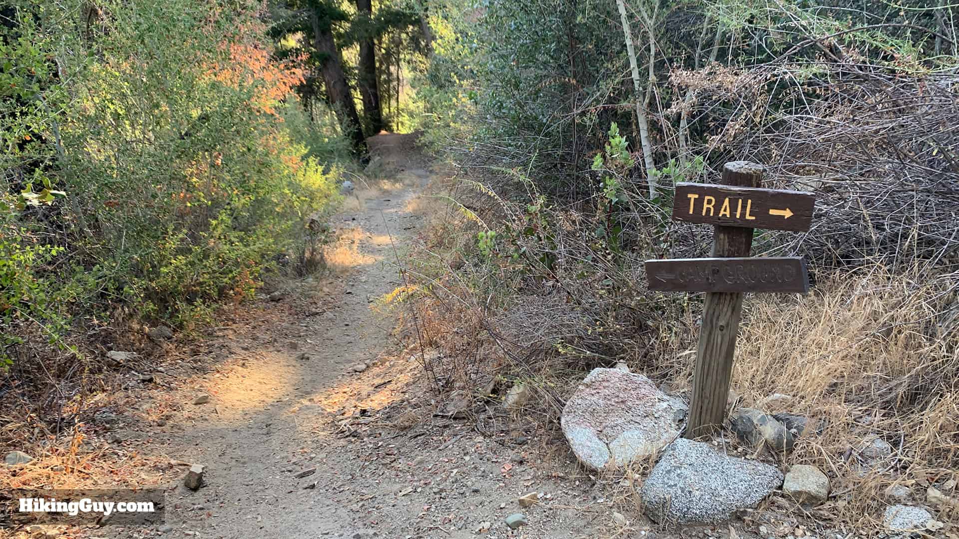 Gabrielino Trail Westbound Directions 62