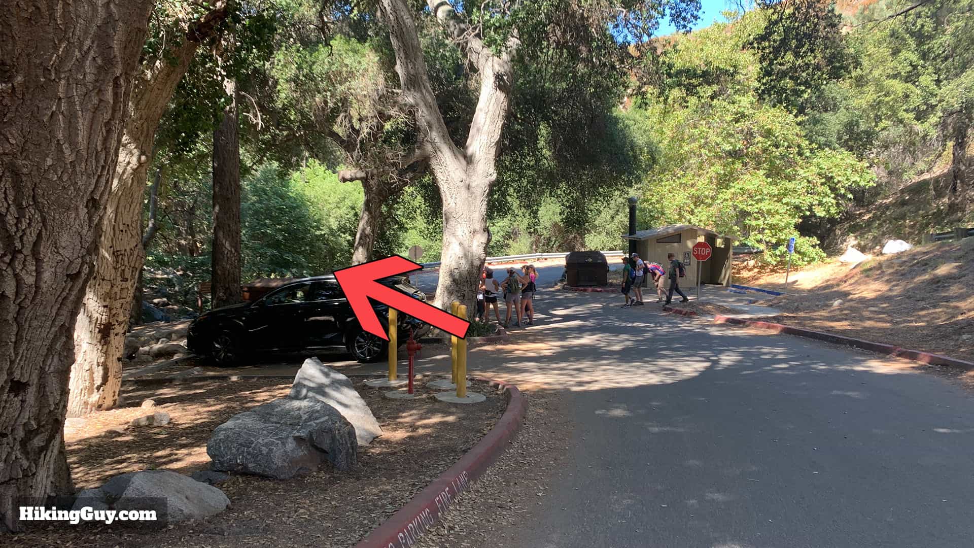 Gabrielino Trail Westbound Directions 78