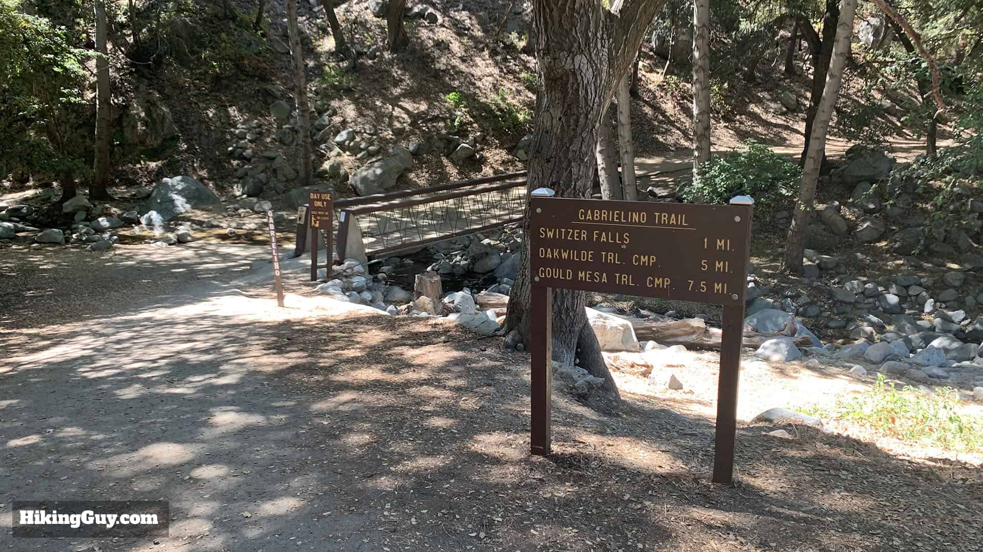 Gabrielino Trail Westbound Directions 79