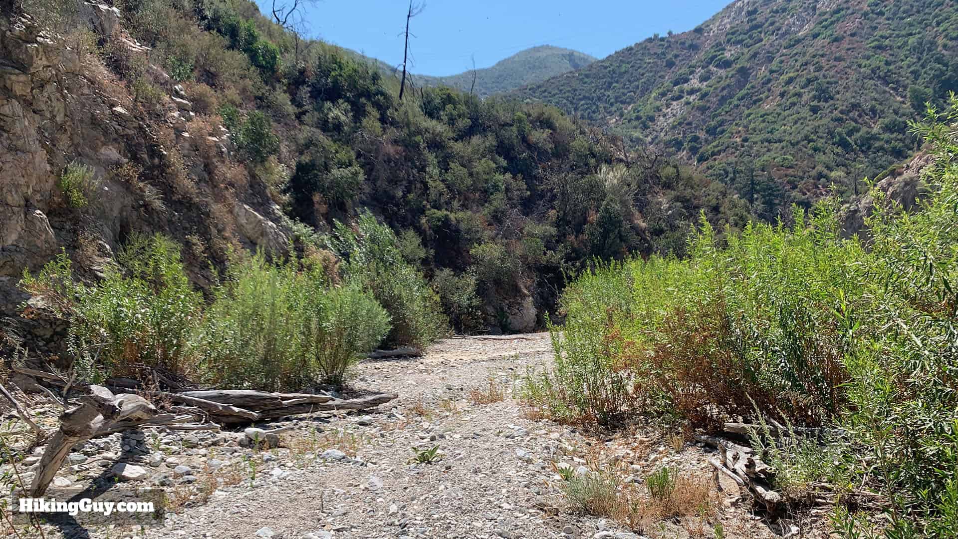 Gabrielino Trail Westbound Directions 91
