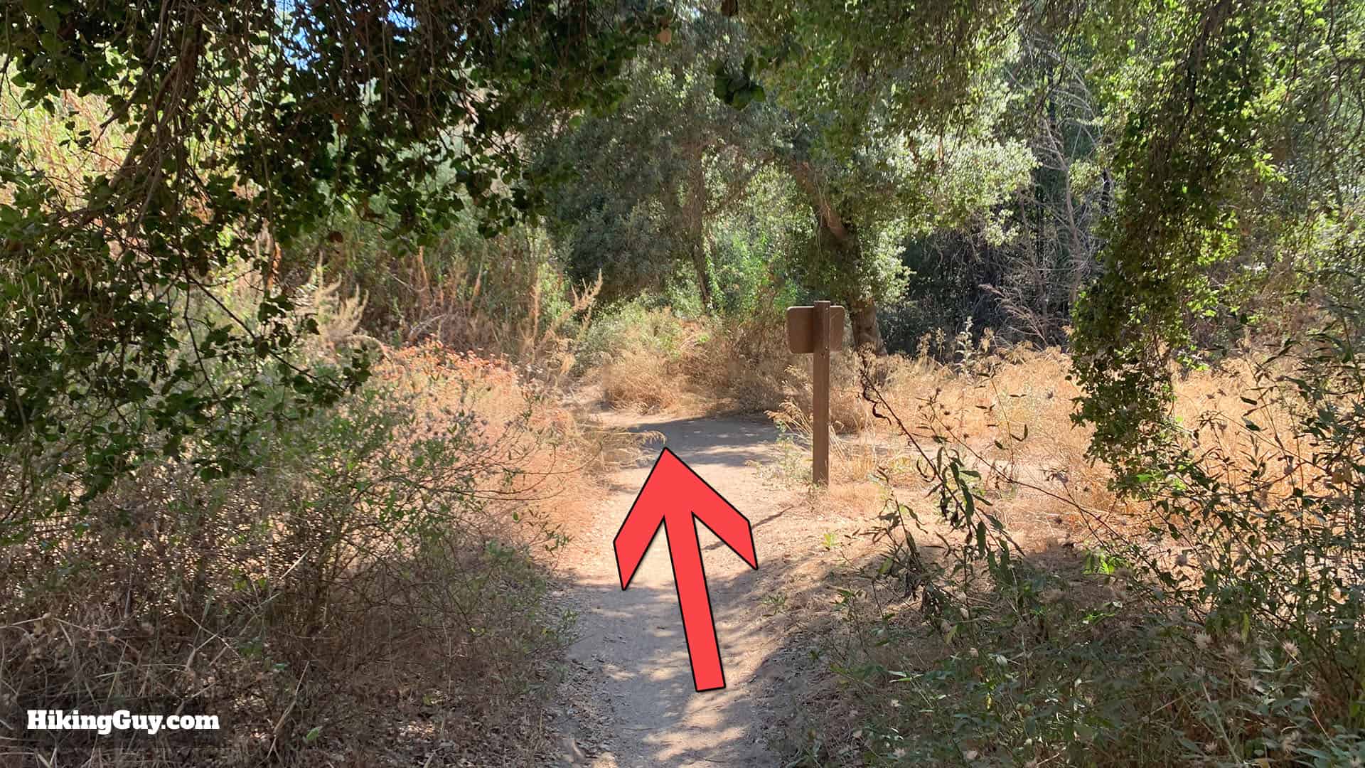 Gabrielino Trail Westbound Directions 99