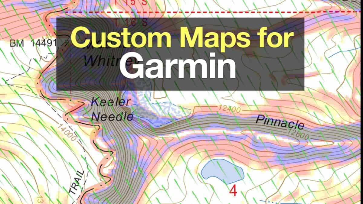 How to Create and Download Garmin Custom Maps