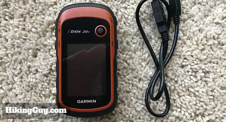 Garmin eTrex 20x Navigateur GPS de poche Randonnée pédestre Cartes du monde