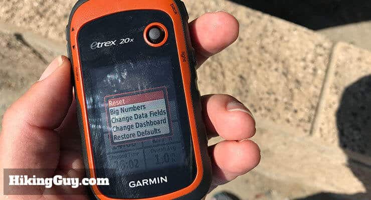 Garmin eTrex 20x Hiking GPS Review - HikingGuy.com
