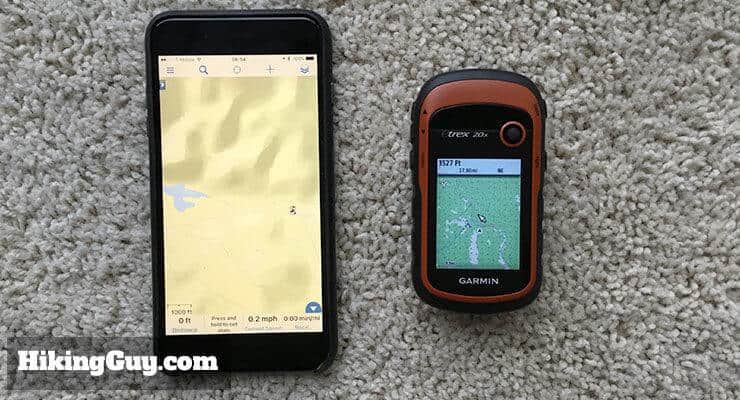 Vulkan Northern ventilation Garmin eTrex 20x Hiking GPS Review - HikingGuy.com