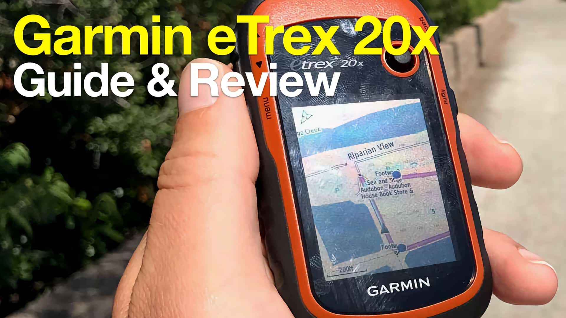 virksomhed imperium Vanding Garmin eTrex 20x Hiking GPS Review - HikingGuy.com