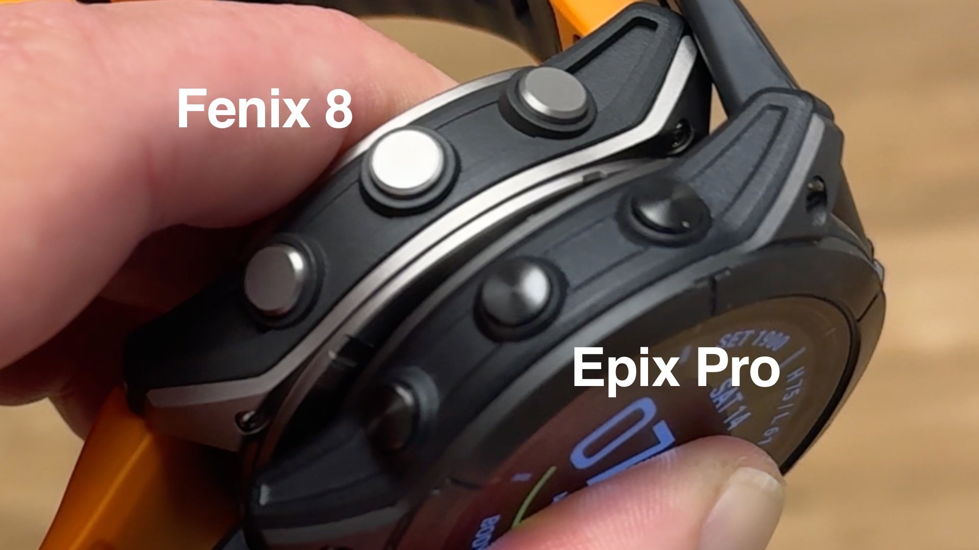 Garmin Fenix 8 Buttons