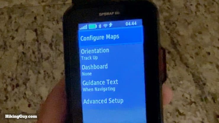 Garmin Gps Configure Maps