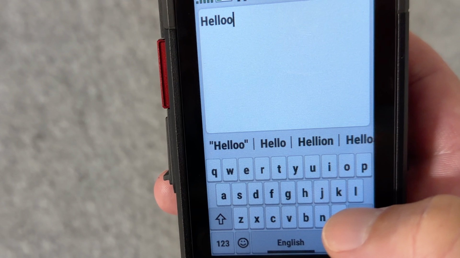 Garmin Gpsmap H1 Keyboard