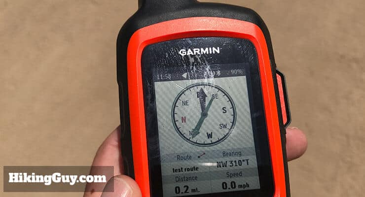 garmin inreach review routing