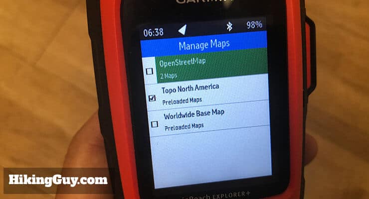 garmin inreach review maps