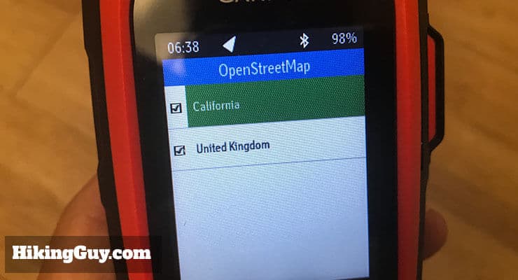 garmin inreach review maps