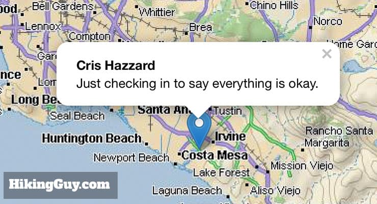 garmin inreach review preset message