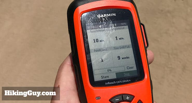 garmin inreach review tracking