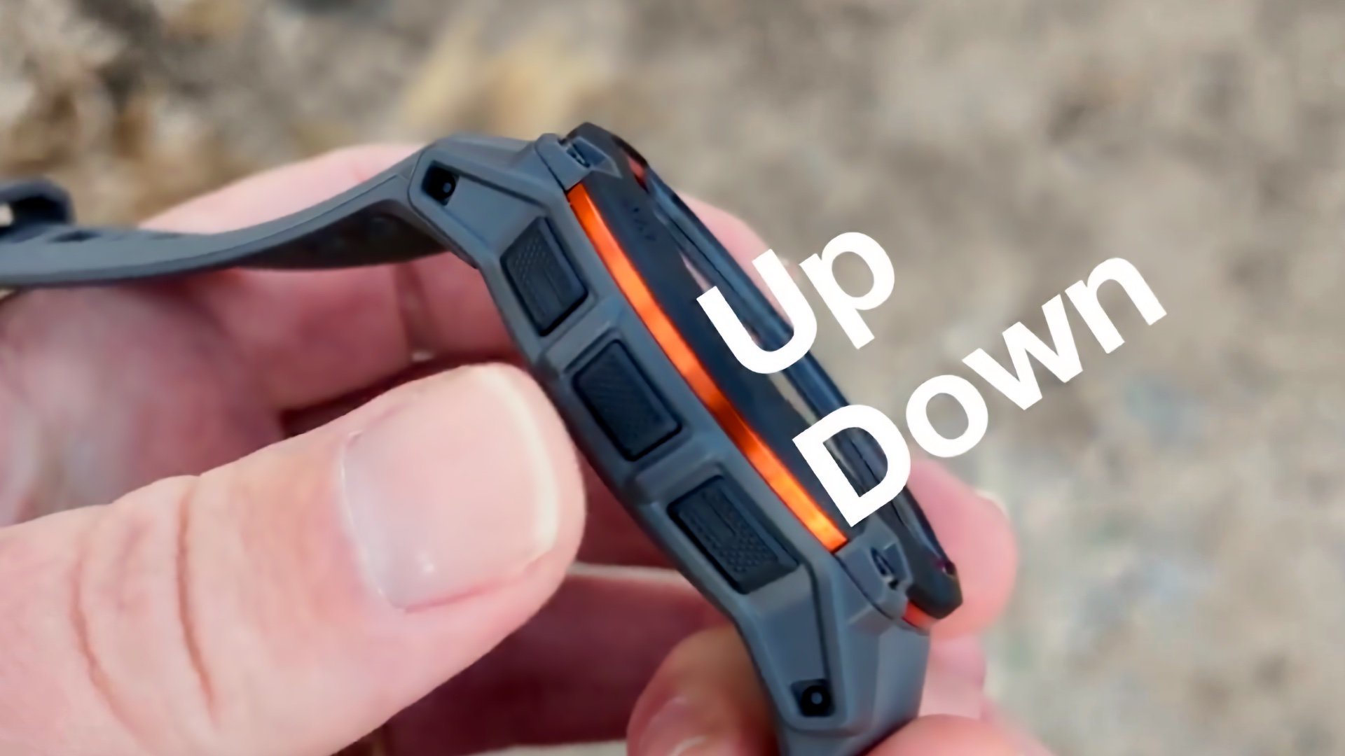 Garmin Instinct 3 Solar Buttons